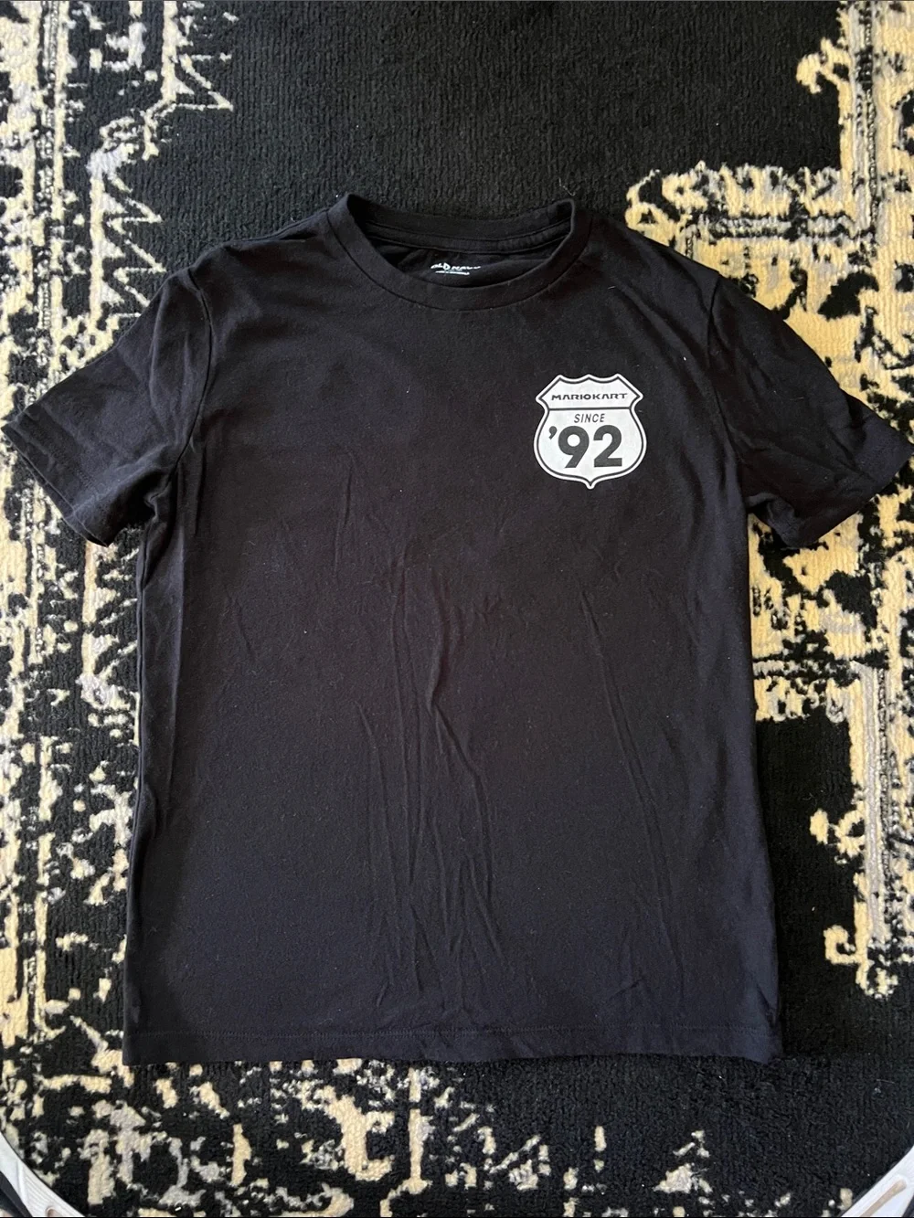 Boys Old Navy Super Mario Cart tee size L 10/12